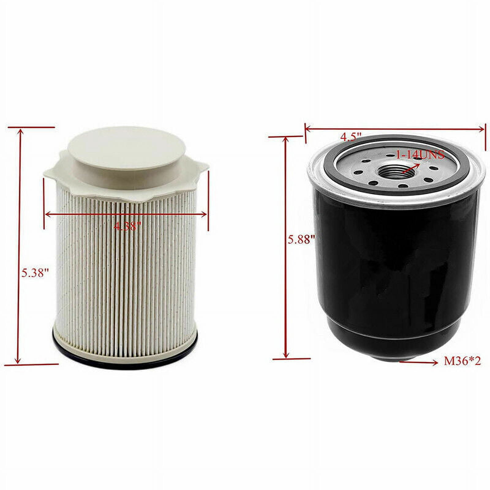 6.7 Cummins Fuel Filter Kit Replacement for 2013-2018 Dodge Ram 2500 3500 Diesel Truck 68157291AA Diesel Fuel Filter 68197867AA