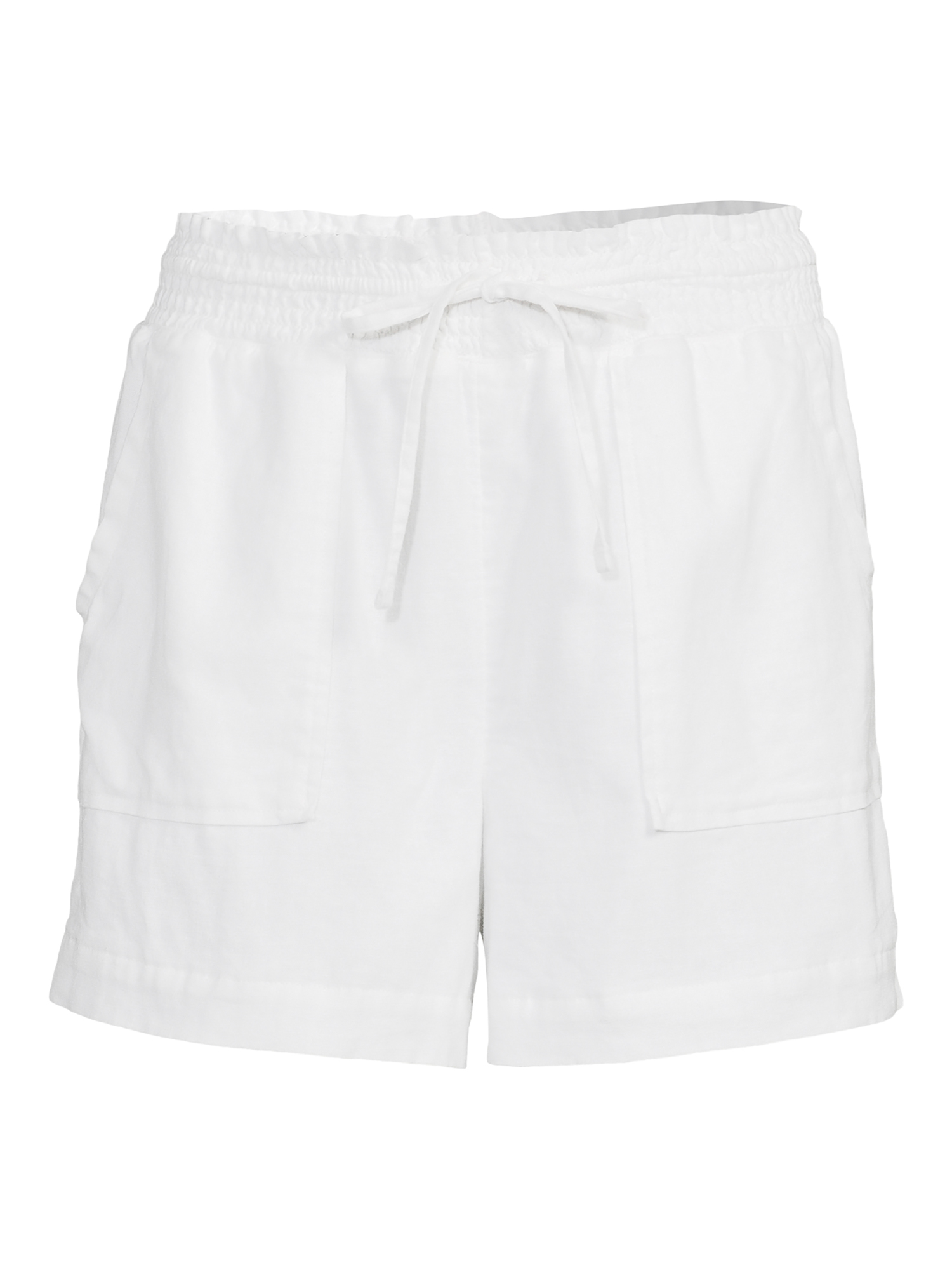 Time and Tru Women's Linen Shorts - image 5 of 5