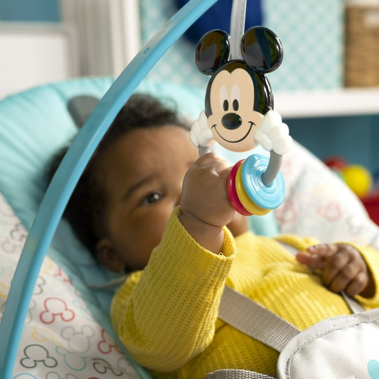 Disney Baby Mickey Mouse Original Bestie 2-in-1 Infant Activity Walker by  Bright Starts, Blue