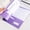 Purple, variant on Two-Pocket File Folders with Business Card Holder, Plastic Folders with Pockets, Letter Size File Organizer for Documents, Office School Supplies