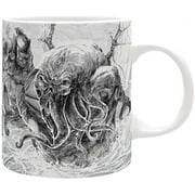 Cthulhu Attacks Ceramic Mug