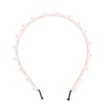 thumbnail image 2 of Diadema de boda, accesorio para el cabello de mujer de moda con perlas sintéticas, diadema elegante y estética, 2 of 14