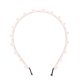 thumbnail image 2 of Diadema de boda, accesorio para el cabello de mujer de moda con perlas sintéticas, diadema elegante y estética, 2 of 14