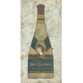 thumbnail image 2 of Vess, June Erica 9x14 White Modern Wood Framed Museum Art Print Titled - Vintage Champagne I, 2 of 4
