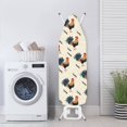 thumbnail image 1 of HELLHERO Rooster Feather Pattern Ironing Board Protector Cover Easy to Install Breathable Replacement Accessories Soft Fabric Ironing Board Cover for Tailor, 1 of 3
