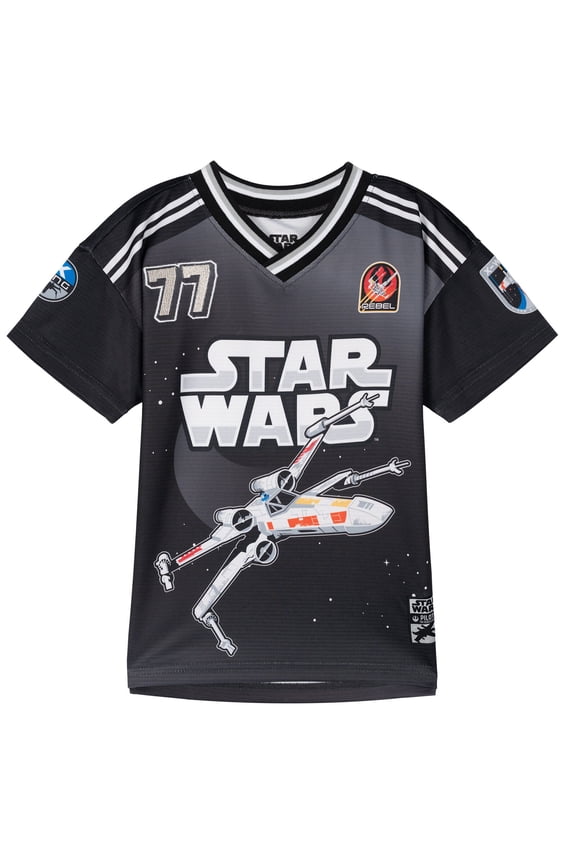Rebels Mesh Soccer Jersey Athletic T-Shirt Toddler to Big Kid