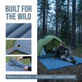 thumbnail image 2 of Camping Picnic Tent Footprint - 210×150cm | Lightweight & Waterproof | Sandproof Camping Ground Cloth for Beach, Hiking | Compact Storage Bag Included for Couples & Backpackers, 2 of 7