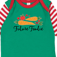 thumbnail image 4 of Inktastic Future Foodie Cute Vegetable Boys or Girls Long Sleeve Baby Bodysuit, 4 of 5