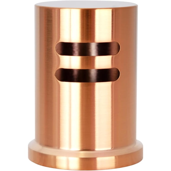 Akicon Copper Solid Brass Finish Kitchen Dishwasher Air Gap Cover Only, Air Gap Cover for Replacement, Skirted - Akicon