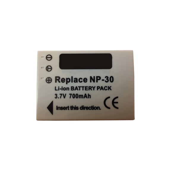 Batteries N Accessories BNA-WB-CCFNP30 Digital Camera Battery - Li-Ion, 3.7V, 700 mAh, Ultra High Capacity Battery - Replacement for Fuji NP-30 Battery