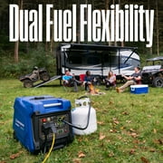 Westinghouse 5000 Peak Watt Dual Fuel Portable Inverter Generator, RV Ready with CO Sensor