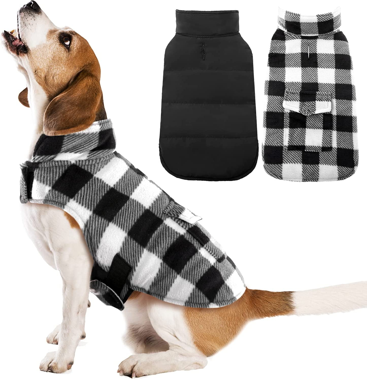 Cozy Cotton Dog Coat Vest Small Medium Dogs Warm Winter Dog Clothes Jacket Vest 