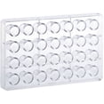 thumbnail image 2 of Martellato MA1045 Polycarbonate Mold with 28 Thimble Cavities 23mm Diameter x 28.5mm High, 2 of 8