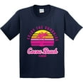 thumbnail image 3 of Inktastic Summer Enjoy the Sunshine Cocoa Beach Florida in Pink Youth T-Shirt, 3 of 5