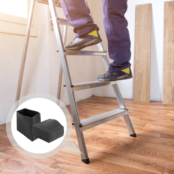 Greenadscape 2Ud Cubiertas Para Patas De Con Goma Antideslizante Fácil Instalación Negro