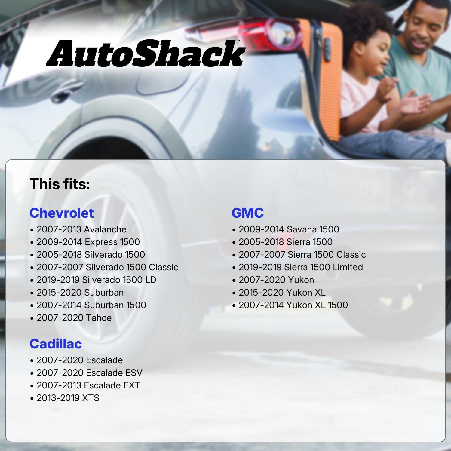 AutoShack Front Brake Rotors & Ceramic Pads for Chevrolet, Silverado 1500 2005-2018, 4WD RWD V6 4.3L V8 4.8L 5.3L 6.0L 6.2L - E-Coated Drilled & Slotted - ShadowGuard - 12.99" (329.9 mm), 6-Lug