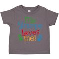 thumbnail image 3 of Inktastic My Grampa Loves Me Boys or Girls Toddler T-Shirt, 3 of 5