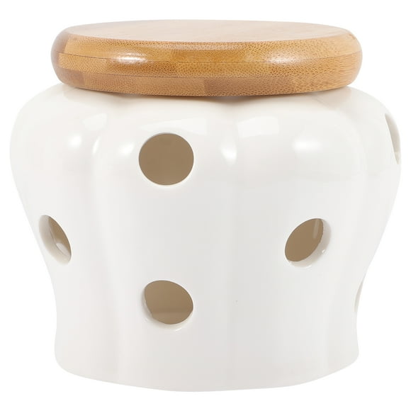 Ceramic Candle Holder Hollow Candle Light Holder Windproof Candle Holder