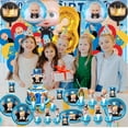 thumbnail image 6 of Boss Baby White Boy Party Supplies Decor 3rd Kit Balloons Birthday Cake Topper Banner Backdrop Decorations, 6 of 6