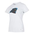 thumbnail image 2 of NFL Playera Aficionado Básica Carolina Panthers Blanco para Mujer, Talla Grande, 2 of 5