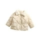 thumbnail image 3 of Abrigo de invierno elegante para bebé, ropa de abrigo con botones, chaqueta cálida de manga larga Beige 120cm Alto, 3 of 9
