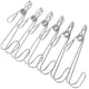 thumbnail image 1 of GAXIRE 12Ud Clips De Ropa De Acero Inoxidable Negro Versátiles Antideslizantes Para Uso En Interiores, 1 of 8