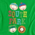 thumbnail image 2 of South Park Best Buds Unisex Adult T-Shirt, Kelly Green, Medium, 2 of 6