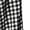 Dark Gray, variant on Womens Gingham Wide Leg Cropped Pants Elastic Drawstring Waist with Pockets