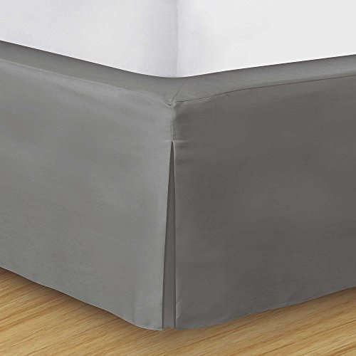 Wrap Around Wonderskirt King Bed Skirt In Light Grey Walmart Com Walmart Com