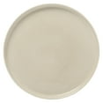 thumbnail image 3 of Gibson Elite Solana Coast 12 Piece Stoneware Reactive Glaze (Service for 4) Ceramic Plates and Bowls Modern Shape Embossed Dinnerware Set - Cream White, 3 of 15