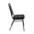thumbnail image 6 of Regency Cain 36 in. Round X-Base Breakroom Table- Maple & 4 Restaurant Stack Chairs- Black, 6 of 8