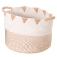 thumbnail image 1 of Laundry Basket Cotton Rope Round Dirty Clothes Hamper Laundry Hamper for Home, 1 of 8