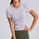 thumbnail image 4 of Camisa de Entrenamiento de Manga Larga para Mujeres Camisa de Senderismo Seca Rápida Respirable, Camisa de Entrenamiento de Manga Larga con Ajuste Suelto para Correr Yoga, Ropa Activa Al Aire Libre S, 4 of 6