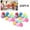 25 Pack, variant on Utoimkio 25 Pcs Multi Color Plastic Ping Pong Balls