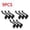 9pcs, variant on Multifunctional Cow Hat Rack & Room Storage Organizer - Sturdy Hat Display Stand for Cow Hats Caps, Versatile Storage Rack for Bedroom Closet Entryway Home Decor & Organization, 1*3in, Black