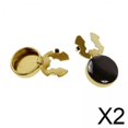 thumbnail image 1 of Fundas de botones,Cubiertas de botones para gemelos para hombre Camisa Boda Negocios,Cubiertas de botones para puños de regalo Gemelos personalizados, formal Fundas de botones formales, 1 of 8