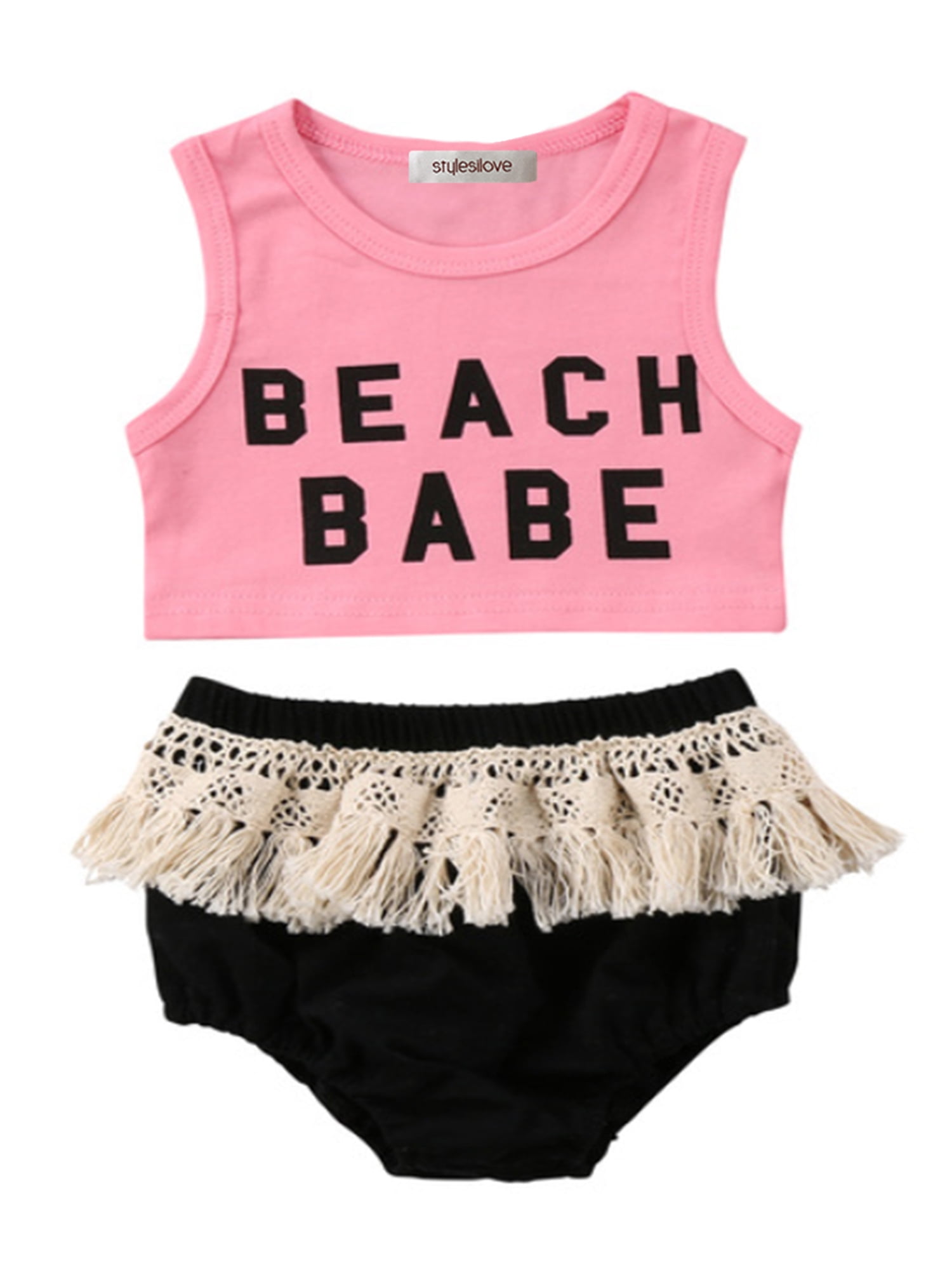baby crop top outfit
