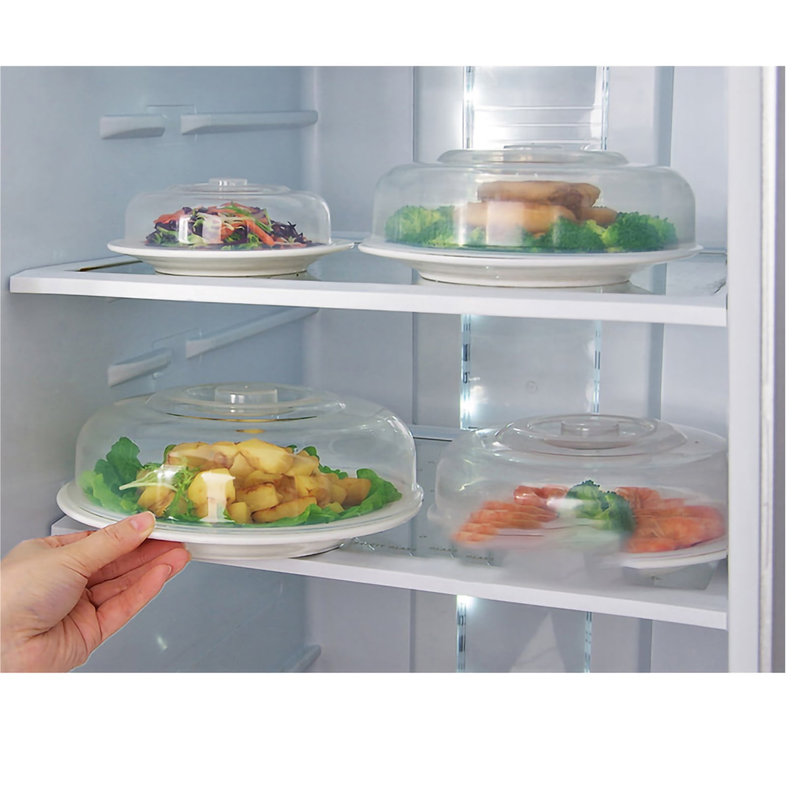 Tapa De Comida Para Microondas, Resistente Al Calor, Cubierta De Comida Para Microondas, Caja De