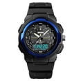 thumbnail image 2 of Up to 65% Off Waterproof Alarm Date Sport Analog Digital LED Backlight Wrist Watch Necklace Rings Earring Jewelry on Clearance, 2 of 8