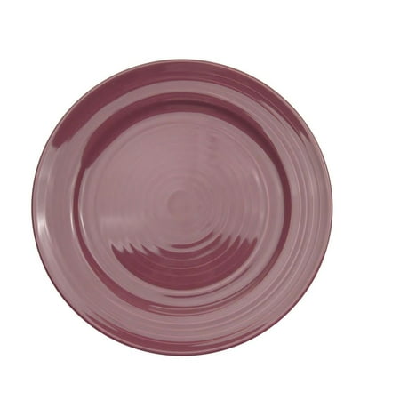 

Color Tango Plate 6-1/2 Dia. X 7/8 H Porcelain Plum