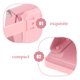 thumbnail image 4 of Perforadora de papel, perforadora de plástico para papel, dispositivo de perforación, perforadora de planificador de oficina para manualidades, 4 of 8