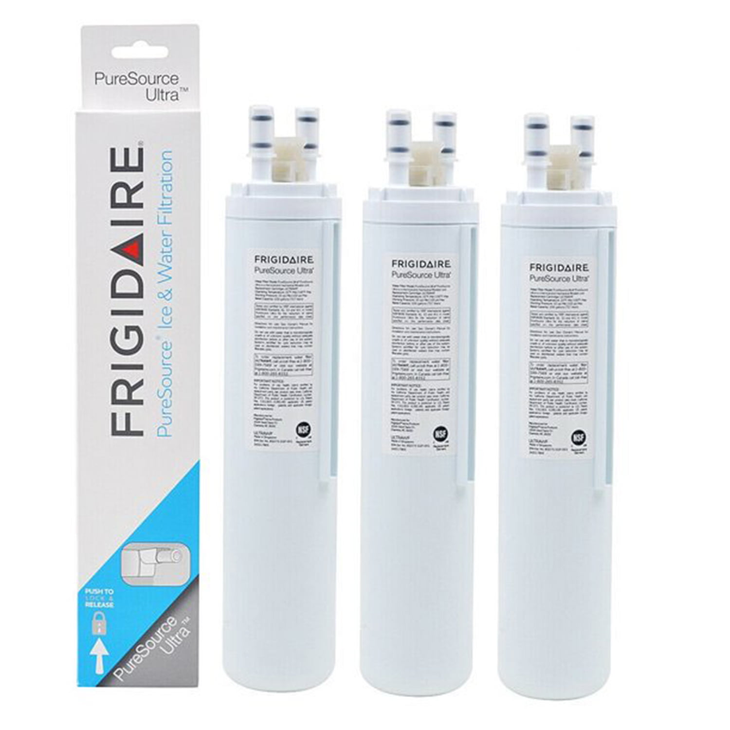 ULТRAＷF Compatible Refrigerator Water Filter Replacement Pure Source Ultra-3 Packs 