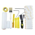 thumbnail image 2 of Juego de rodillos de pintura para pared Pro Wall Paint Roller Naps para uso comercial en interiores y exteriores 19 piezas, 2 of 9