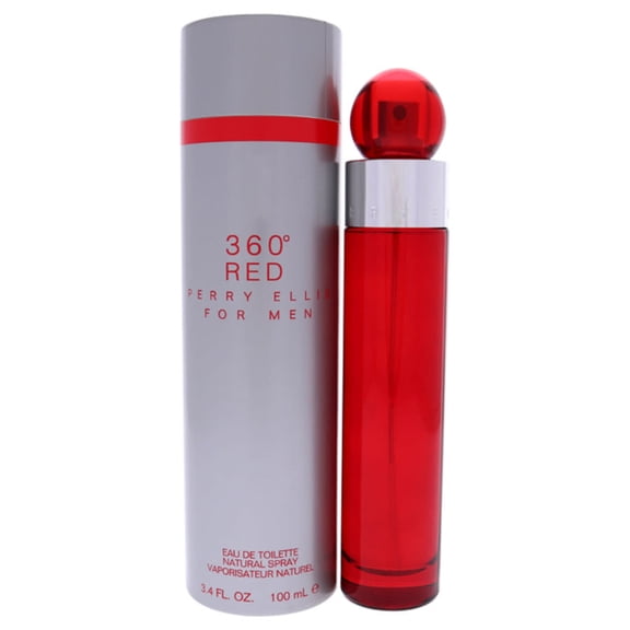 Perry Ellis 360 Red by Perry Ellis, 3.4 oz EDT Spray for Men