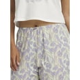 thumbnail image 4 of Mills by Millie Bobby Brown Women's Sleep Printed Rayon Pant with Lace Trim, Sizes XS-XXXL, 4 of 4