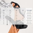 thumbnail image 3 of Jamicy Kitten Heels for Women Strappy Heeled Sandals Open Toe Slip On Stiletto Heels Flip Flops Fashionable Kitten Heel Slippers Shoes, 3 of 9
