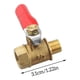 thumbnail image 4 of Válvula de Bola Billuyoard de Latón Conector de Manguera 1/4 pulgadas, 4 of 6