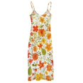 thumbnail image 5 of Autumn Harvest Maple Leaves Thanksgiving Sleeveless Dress for Women Clothing Female Women's Summer Skirt, 5 of 7