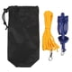 thumbnail image 2 of Anchor Marine Anchor Azul de Aluminio Barco Plegable Ancla de Kayak Con Cuerda Amarilla para Pescadores, 2 of 7