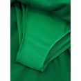 thumbnail image 6 of YiZYiF Kids Girls 2 Piece Sequins Dance Crop Top with Skater Skirt Set for Ballet Lyrical Dancewear Green 6, 6 of 7